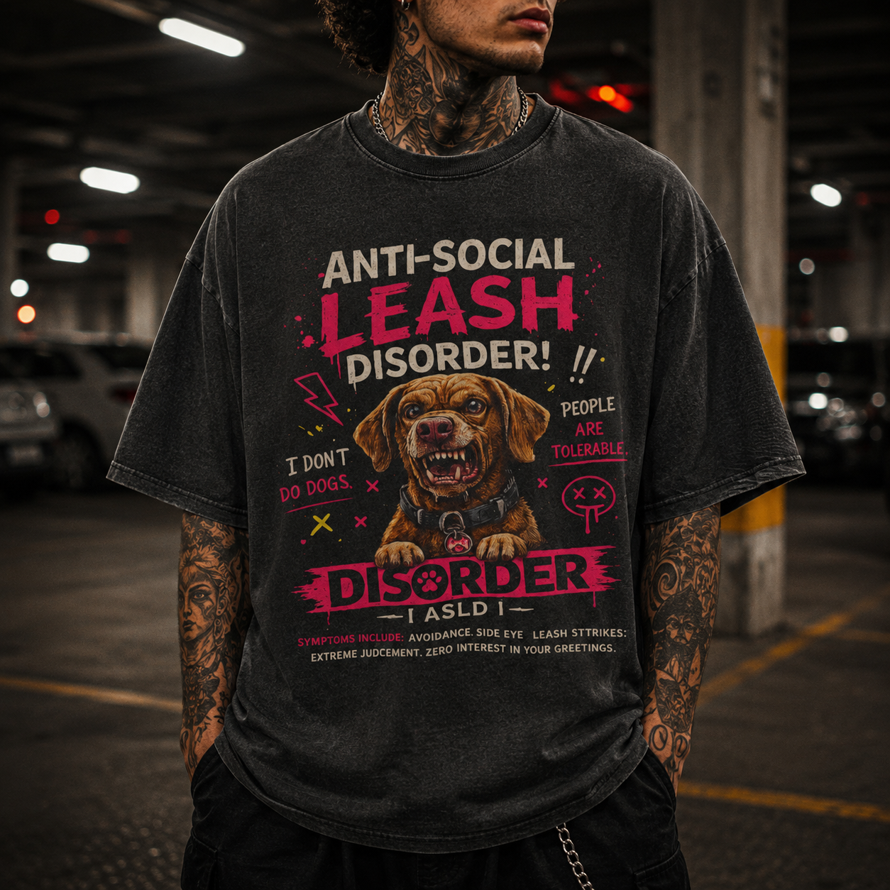 Rottweiler Dog - Anti-Social Leash Disorder
