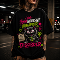 Funny Mean Cat Tee - Pawgressive Behavior