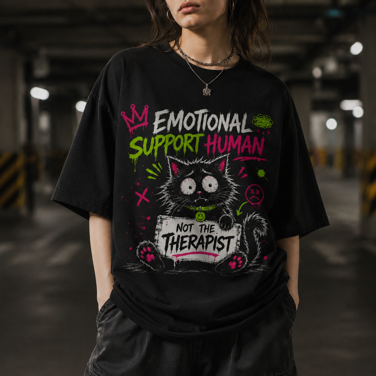 Empathy Cat Lover - Emotional Support Human