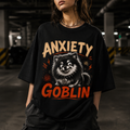 Grouchy Pomeranian Dog - Anxiety Goblin