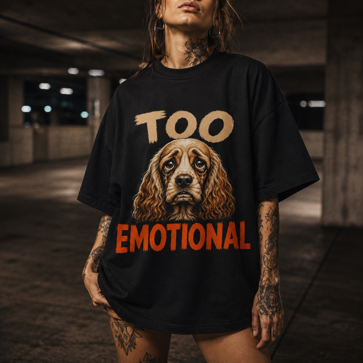 Passionate Cocker Spaniel Tee - Too Emotional