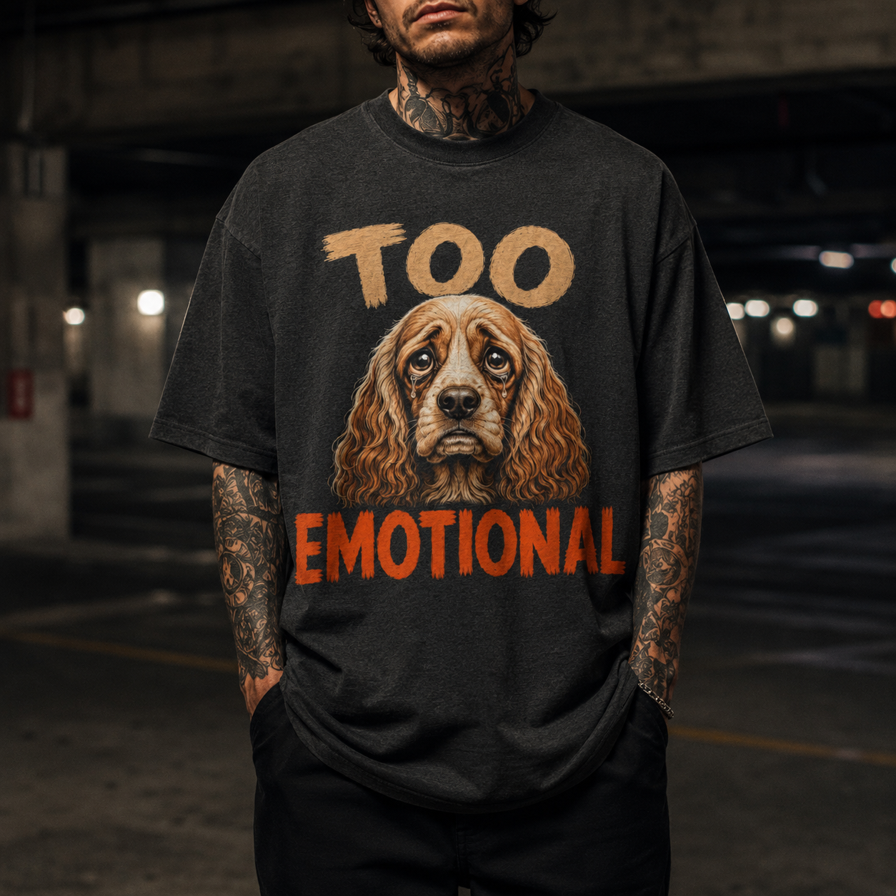 Passionate Cocker Spaniel Tee - Too Emotional