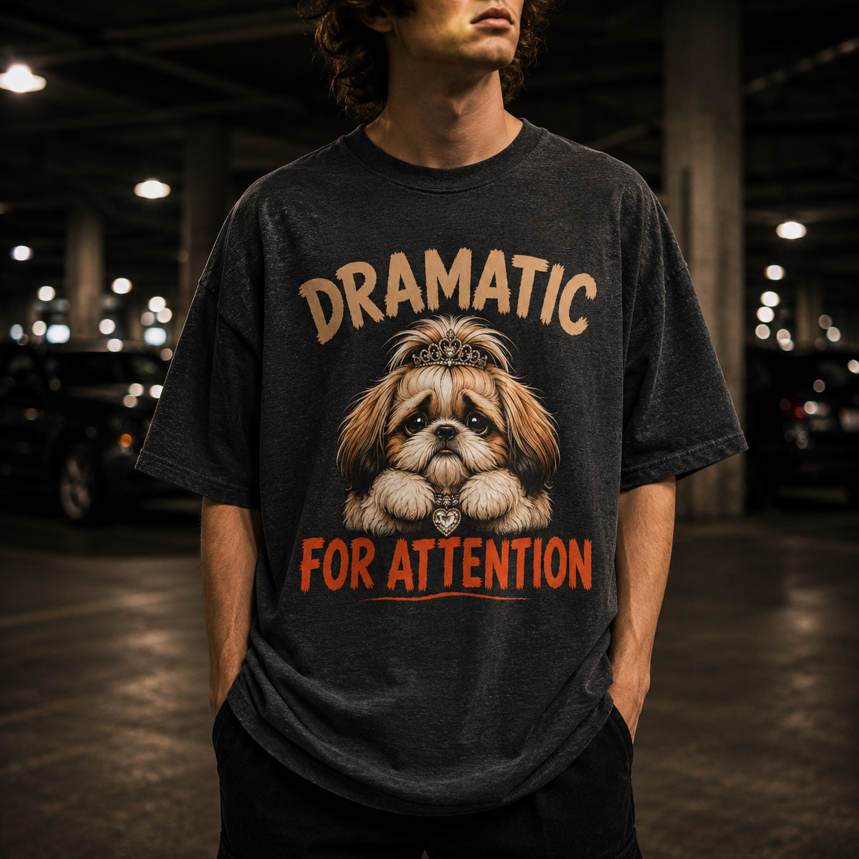 Needy Shih Tzu Dog - Dramatic for Attention