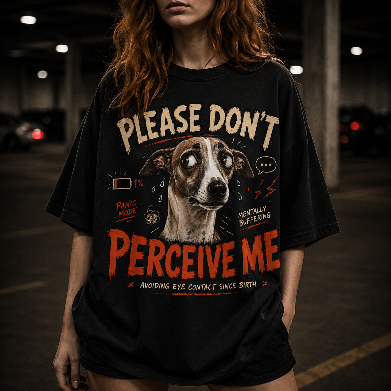 Shy Italian Greyhound Dog - Don't Perceive Me