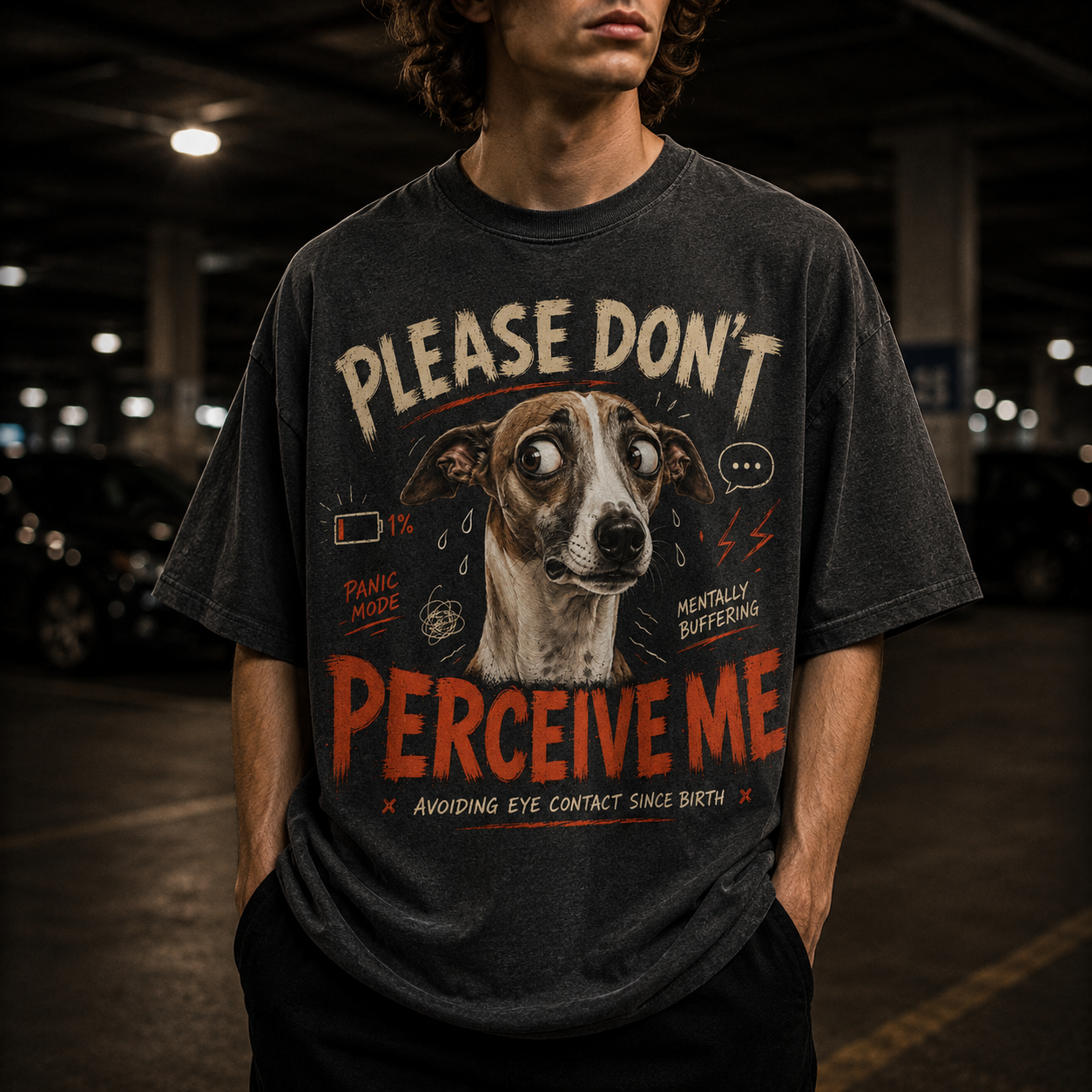 Shy Italian Greyhound Dog - Don't Perceive Me