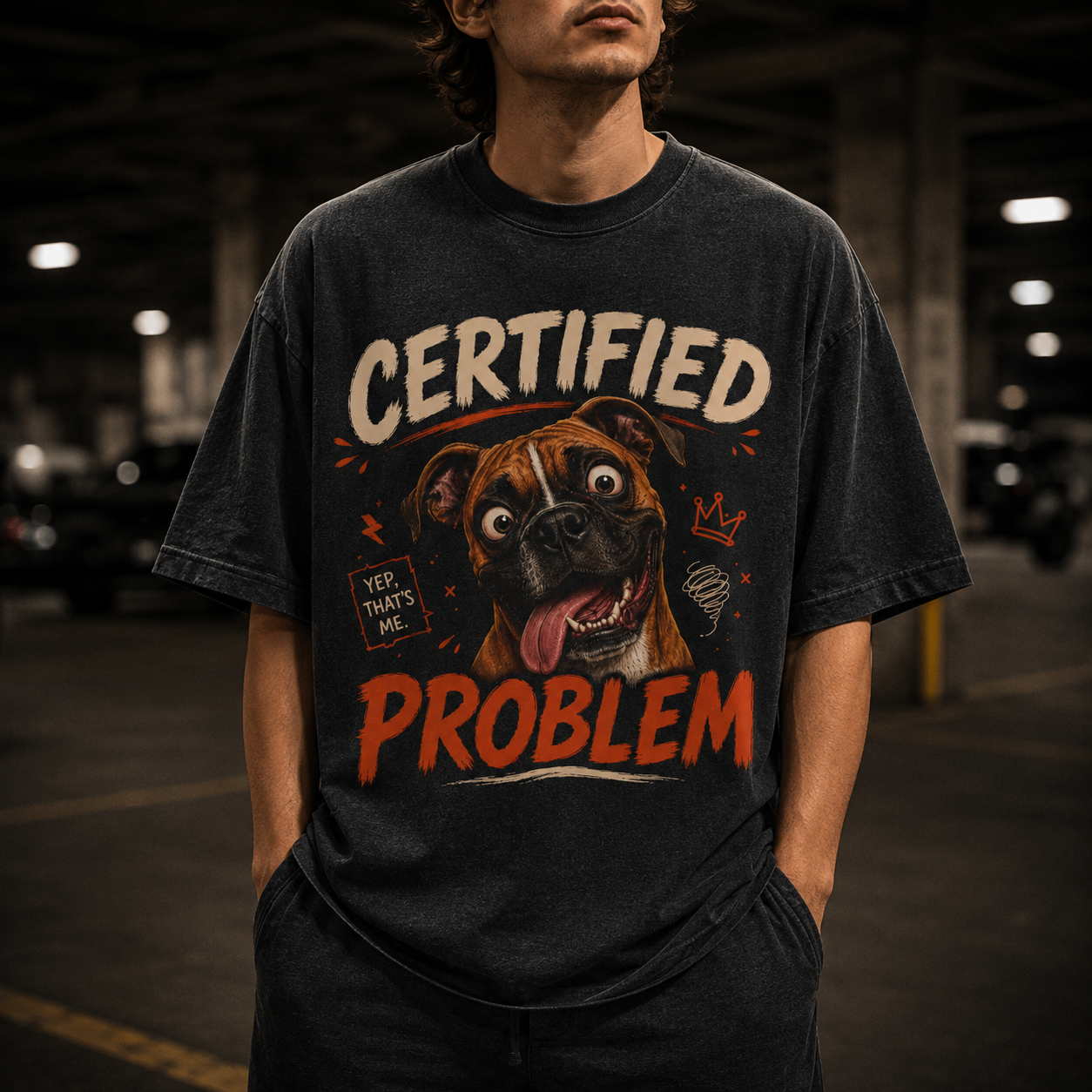 Troublemaker Boxer Dog - Certified Problem