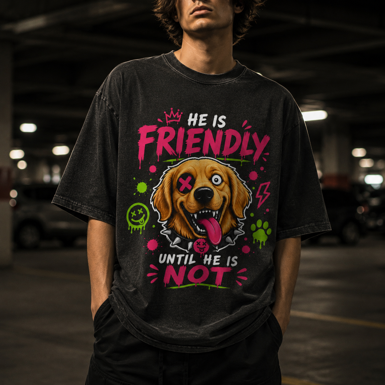 Treacherous Golden Retriever Dog - He is Friendly