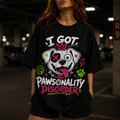 Proud Labrador Dog Wink Tee - I Got Pawsonality Disorder