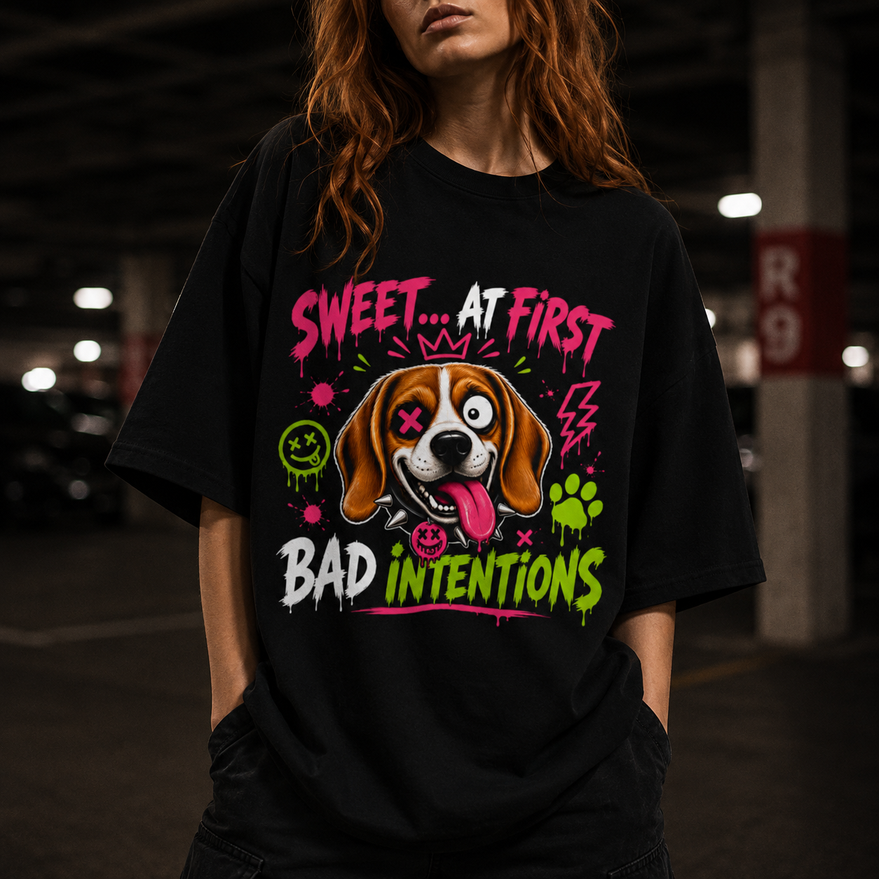 Deceptive Beagle Dog - Bad Intentions