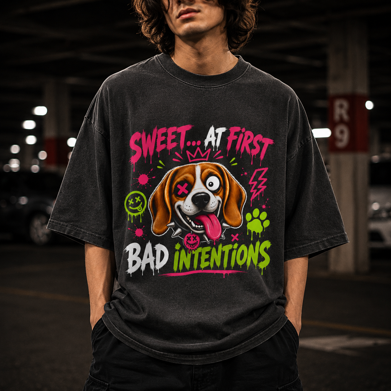 Deceptive Beagle Dog - Bad Intentions