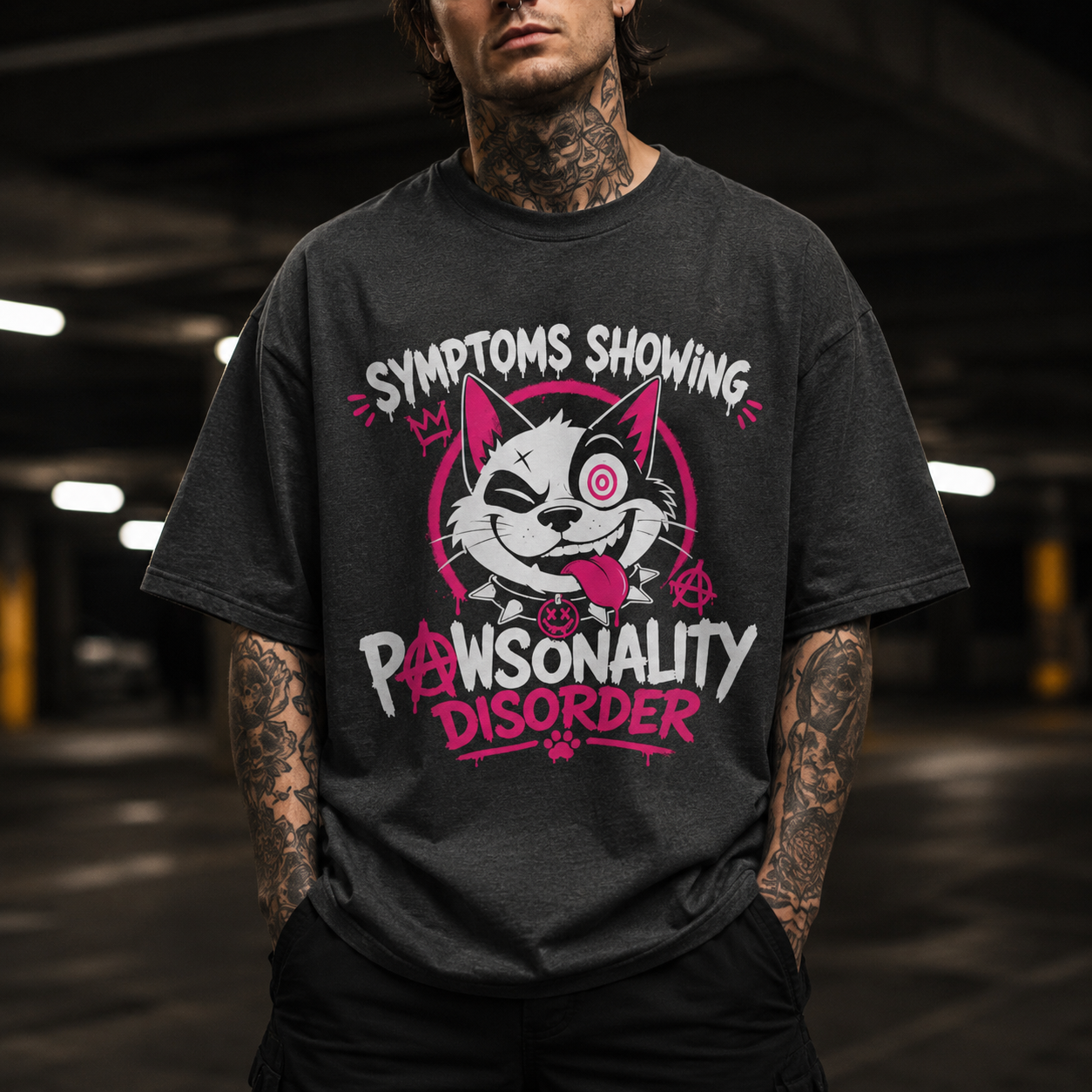 Devilish Smile Cat - Symtoms Showing