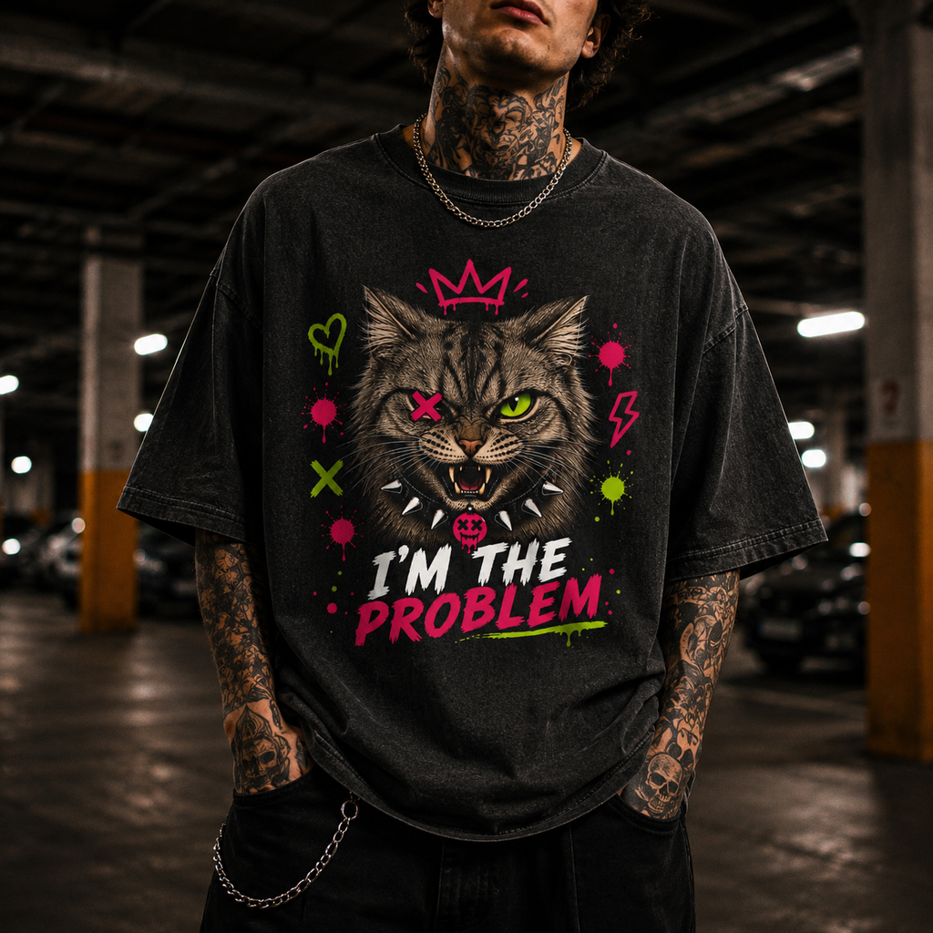 Arrogant Main Coon Cat Tee - I’m The Problem