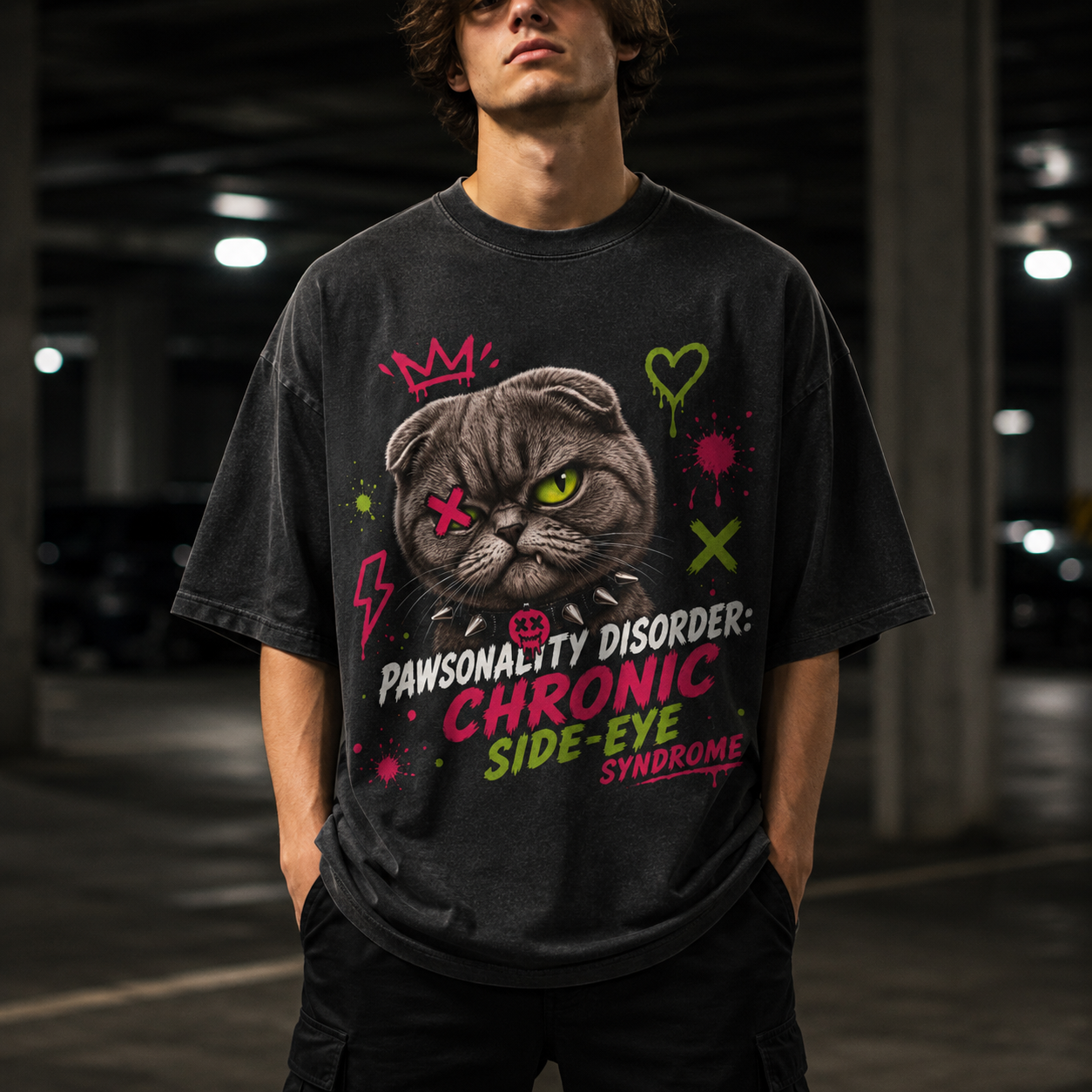 Annoying Himalayan Cat Tee - Side-Eye Syndrome