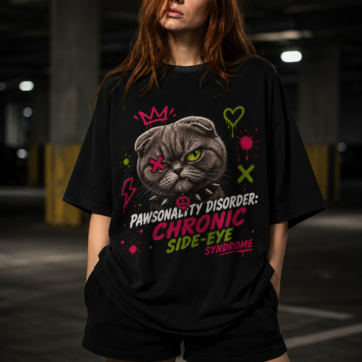 Annoying Himalayan Cat Tee - Side-Eye Syndrome