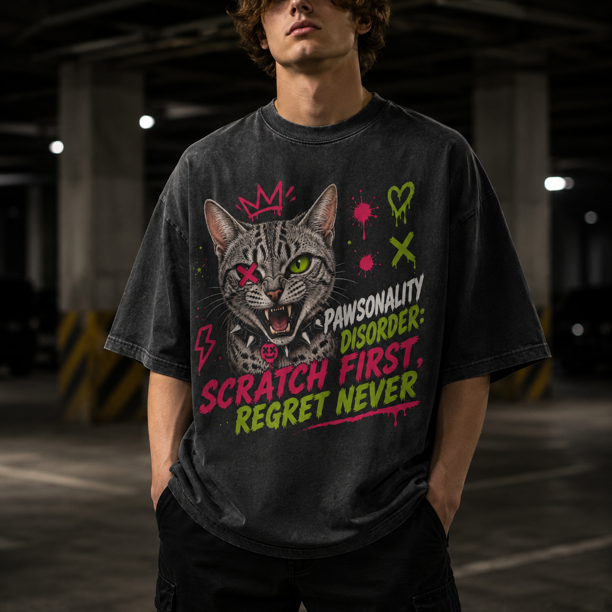 Unapolofetic American Curl Cat - Regret Never