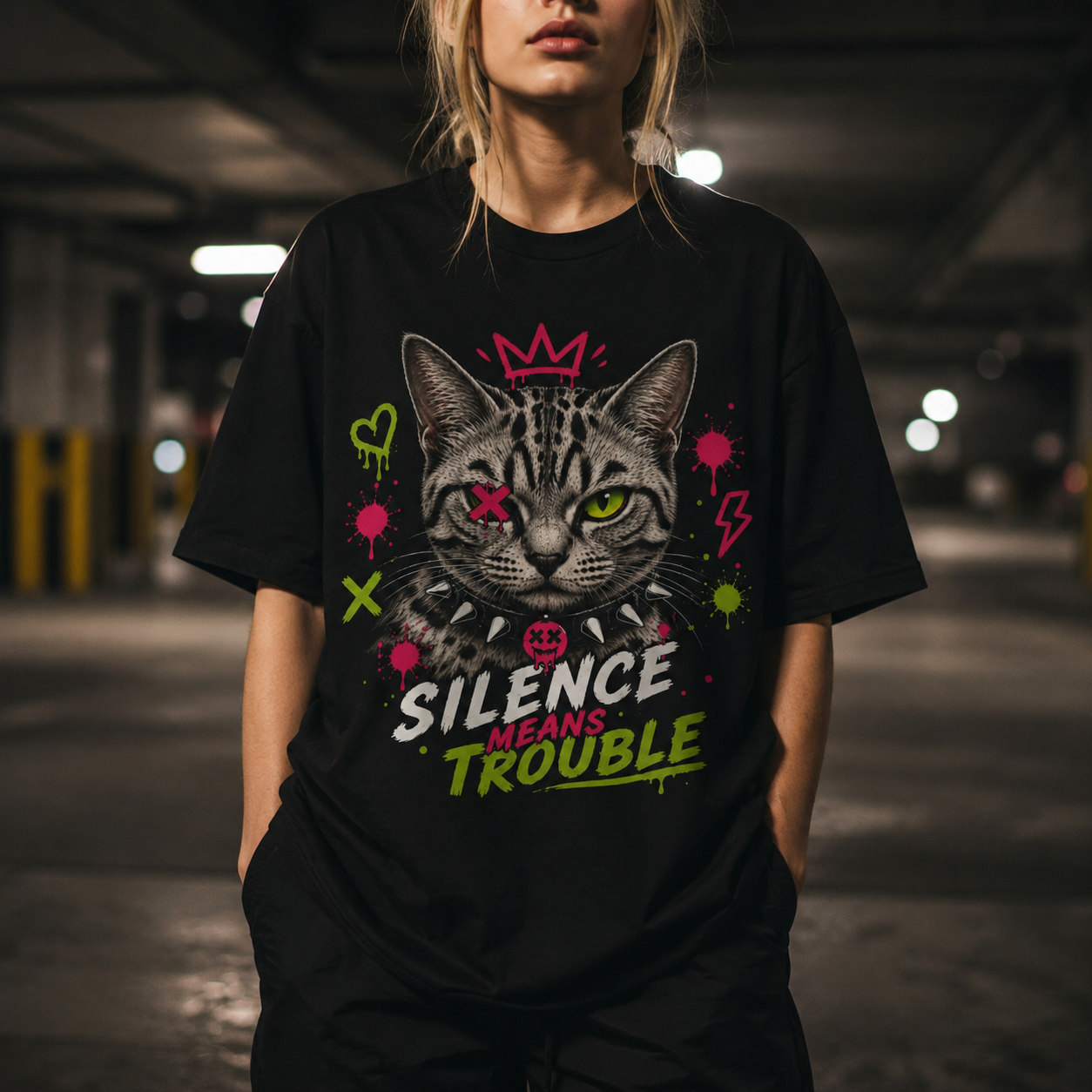 Determined Sokoke Cat - Silence Means Trouble