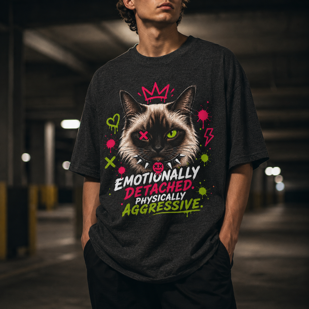 Heartless Long Hair Siamese Cat - Emotionally Detached