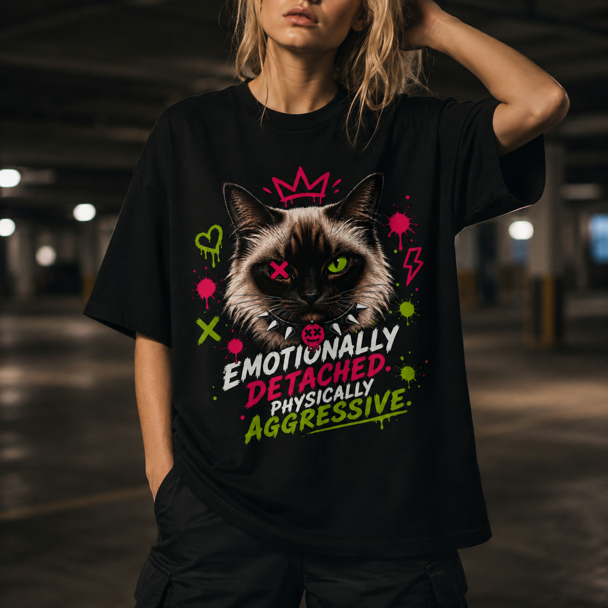 Heartless Long Hair Siamese Cat - Emotionally Detached