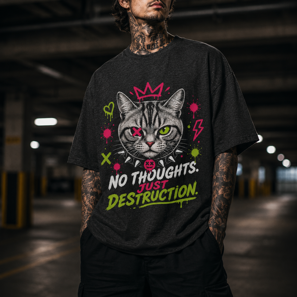 Rash American Shorthair Cat - No Thoughts