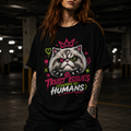Skeptic Exotic Cat Tee - Trust Issues