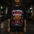 Aloof Vizsla Dog - Anti-Social Leash Disorder